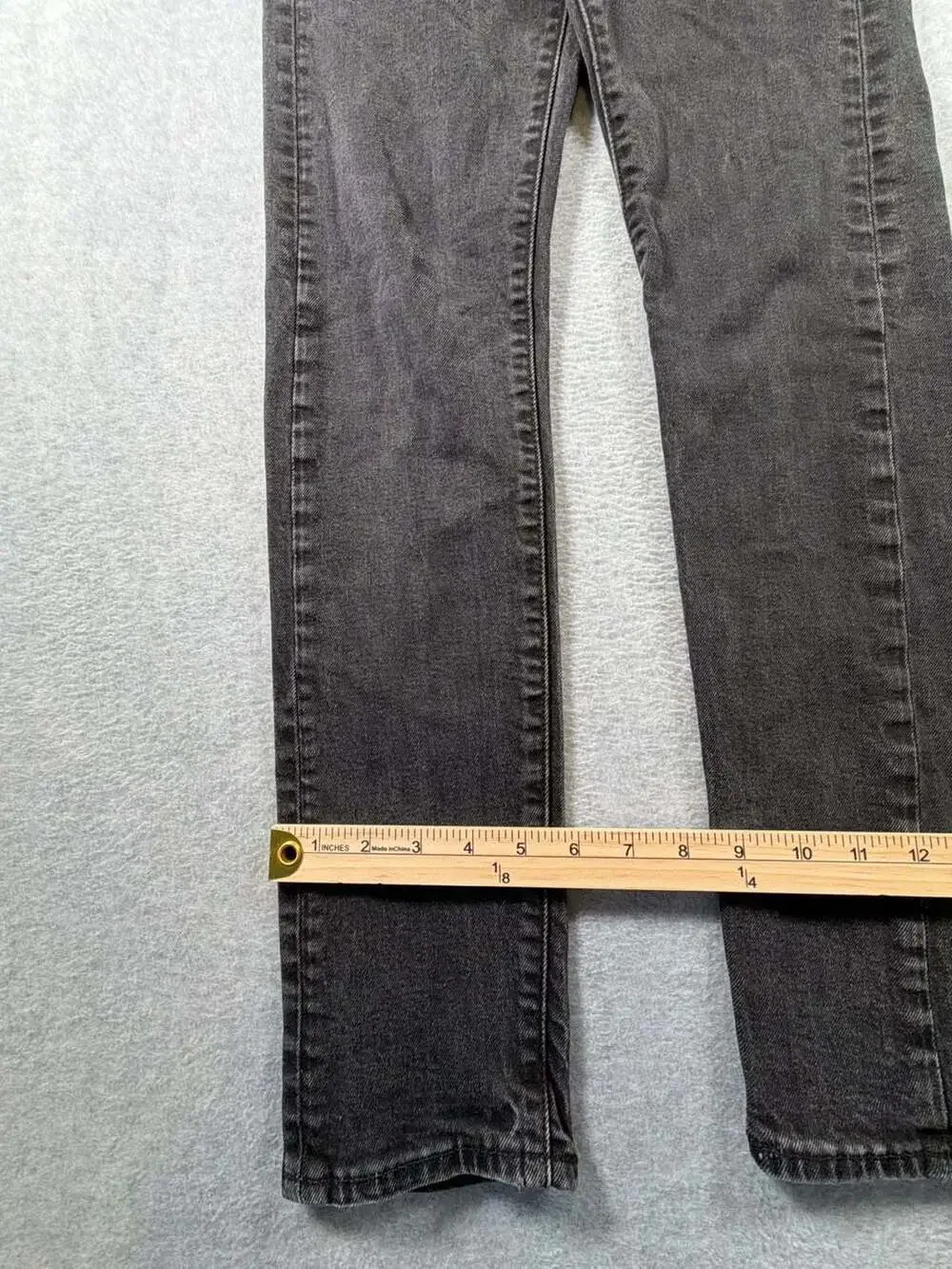 Levi's Premium Black Denim Slim Skinny Jeans E